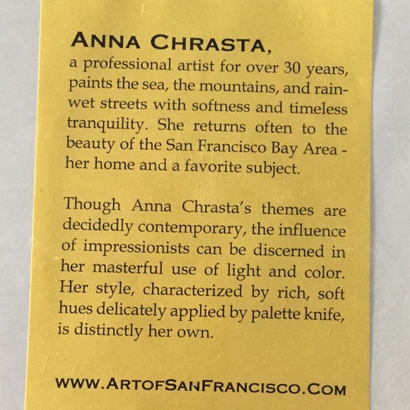 Print of San Francisco by Anna Chrasta - Picture 2 of 2